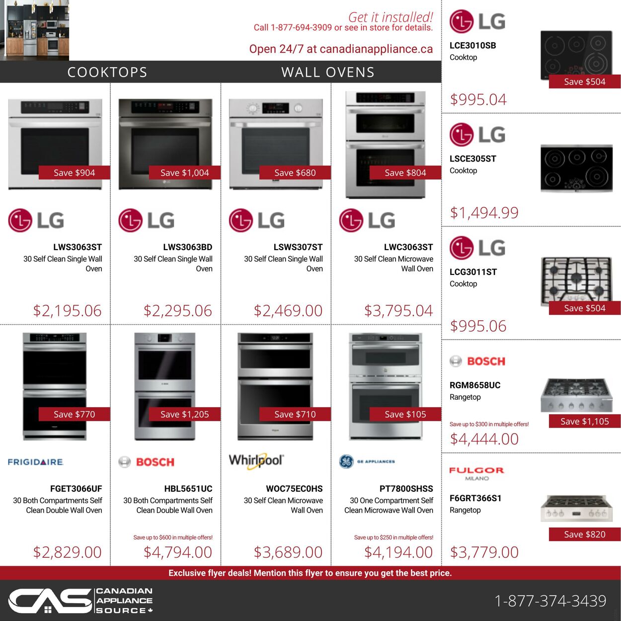 Flyer Canadian Appliance Source 19.05.2022 - 25.05.2022