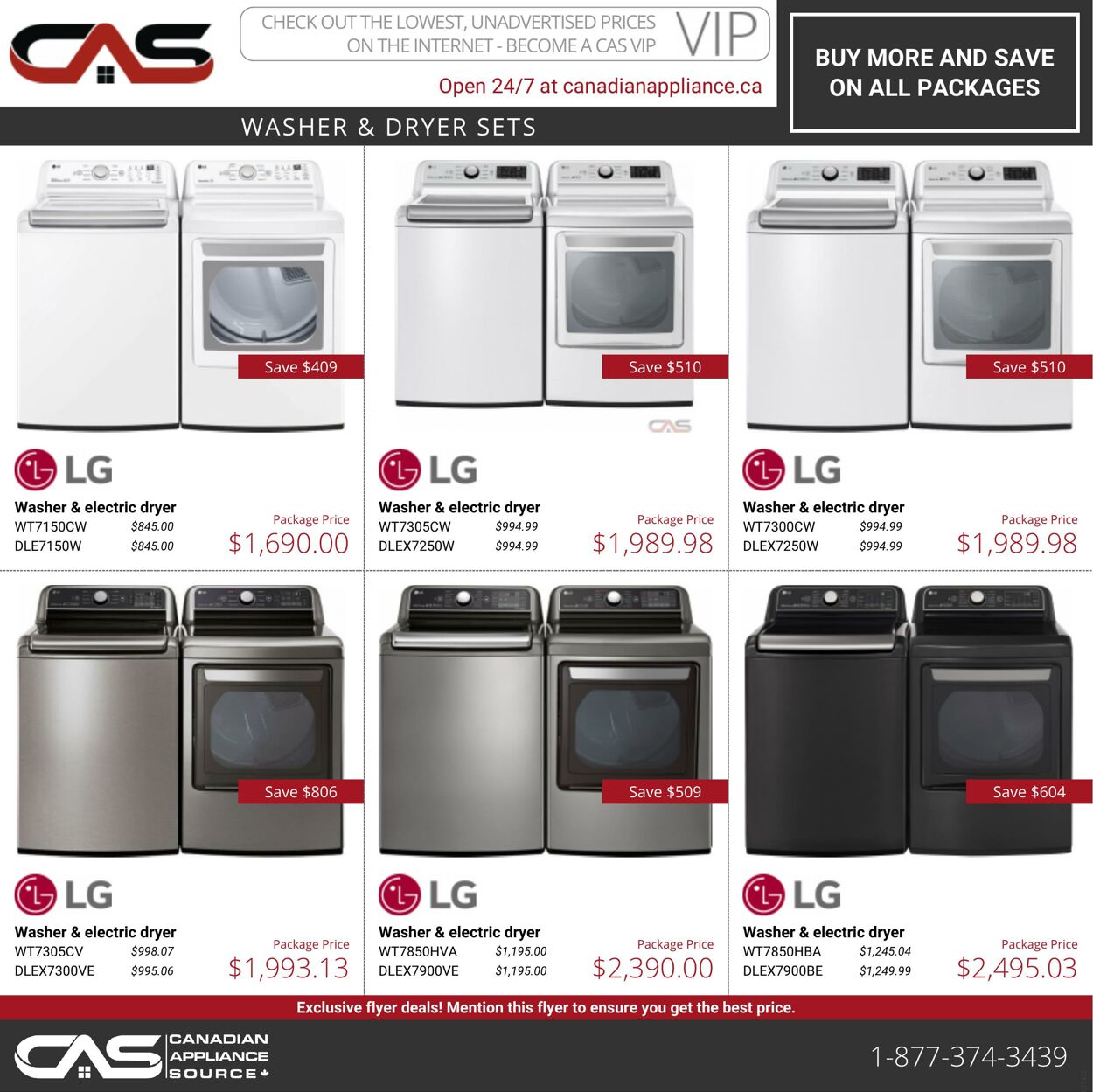 Flyer Canadian Appliance Source 21.10.2021 - 27.10.2021