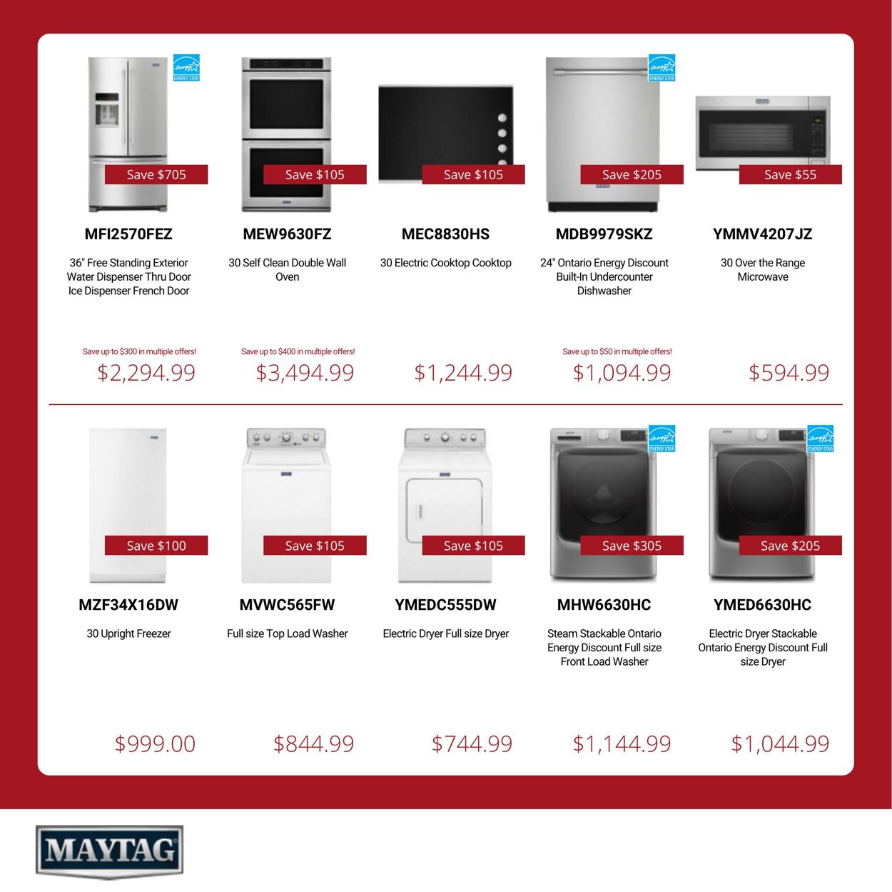 Flyer Canadian Appliance Source 04.11.2021 - 10.11.2021