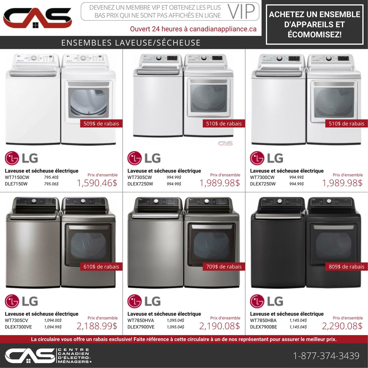 Flyer Canadian Appliance Source 06.01.2022 - 12.01.2022