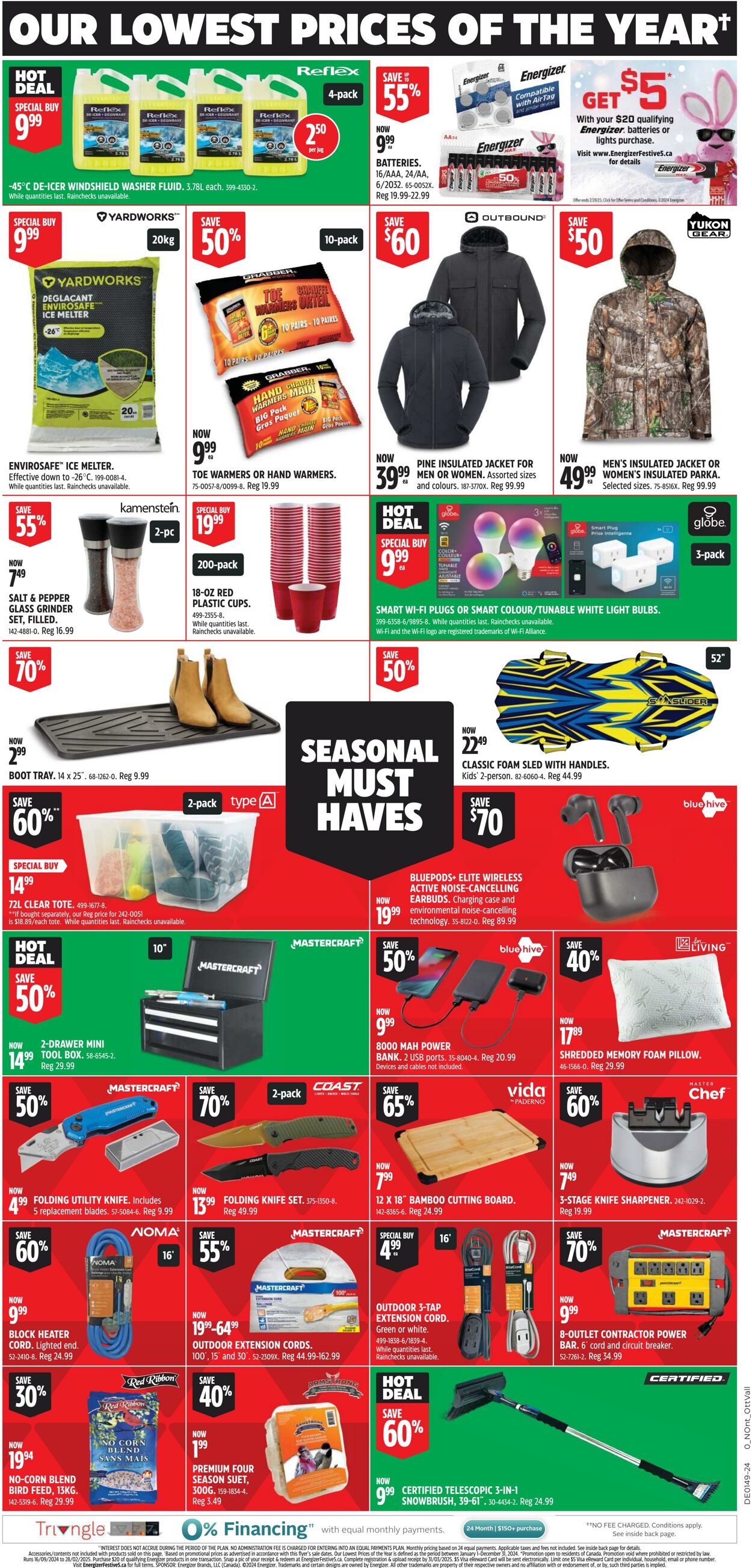 Flyer Canadian Tire 28.11.2024 - 08.12.2024