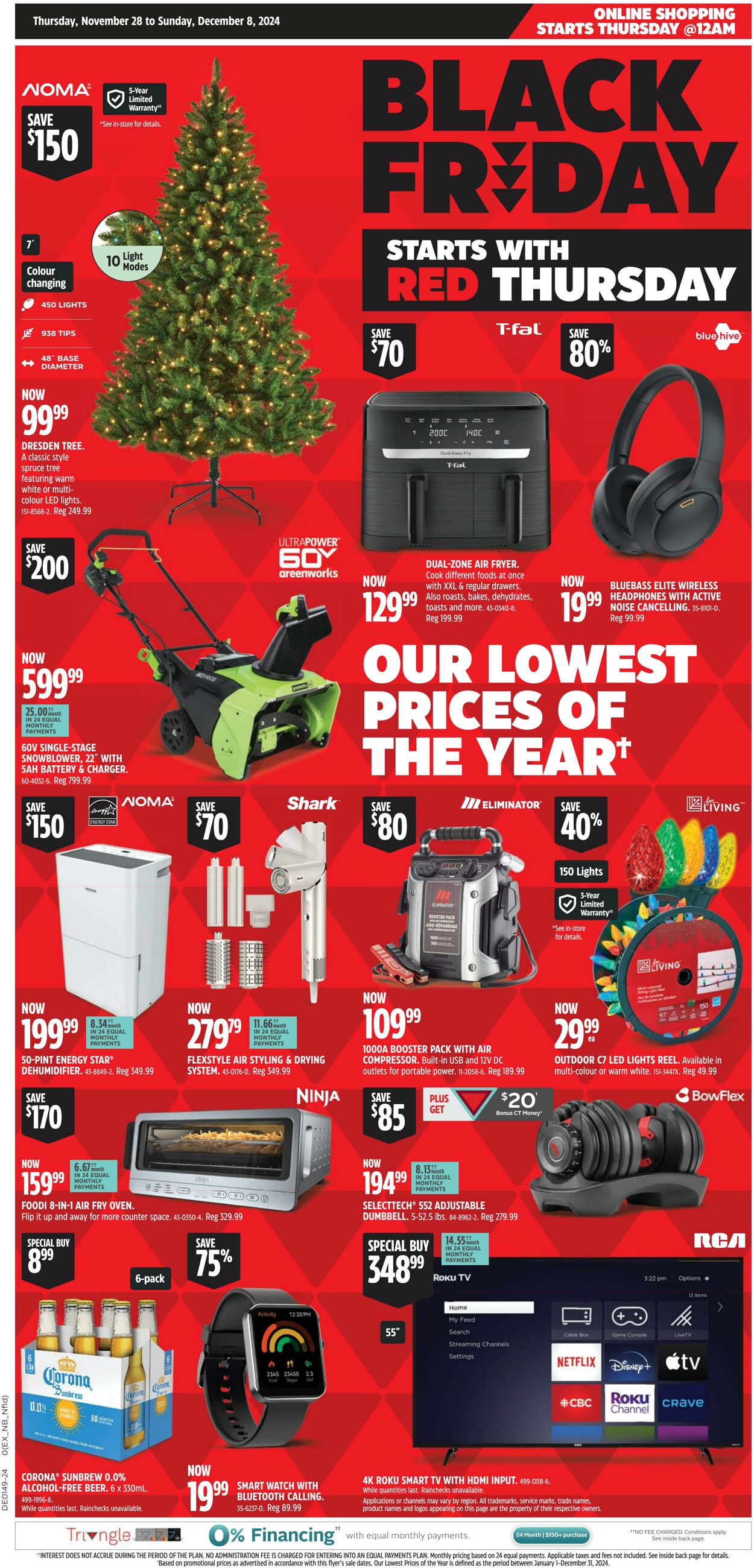 Flyer Canadian Tire 28.11.2024 - 08.12.2024