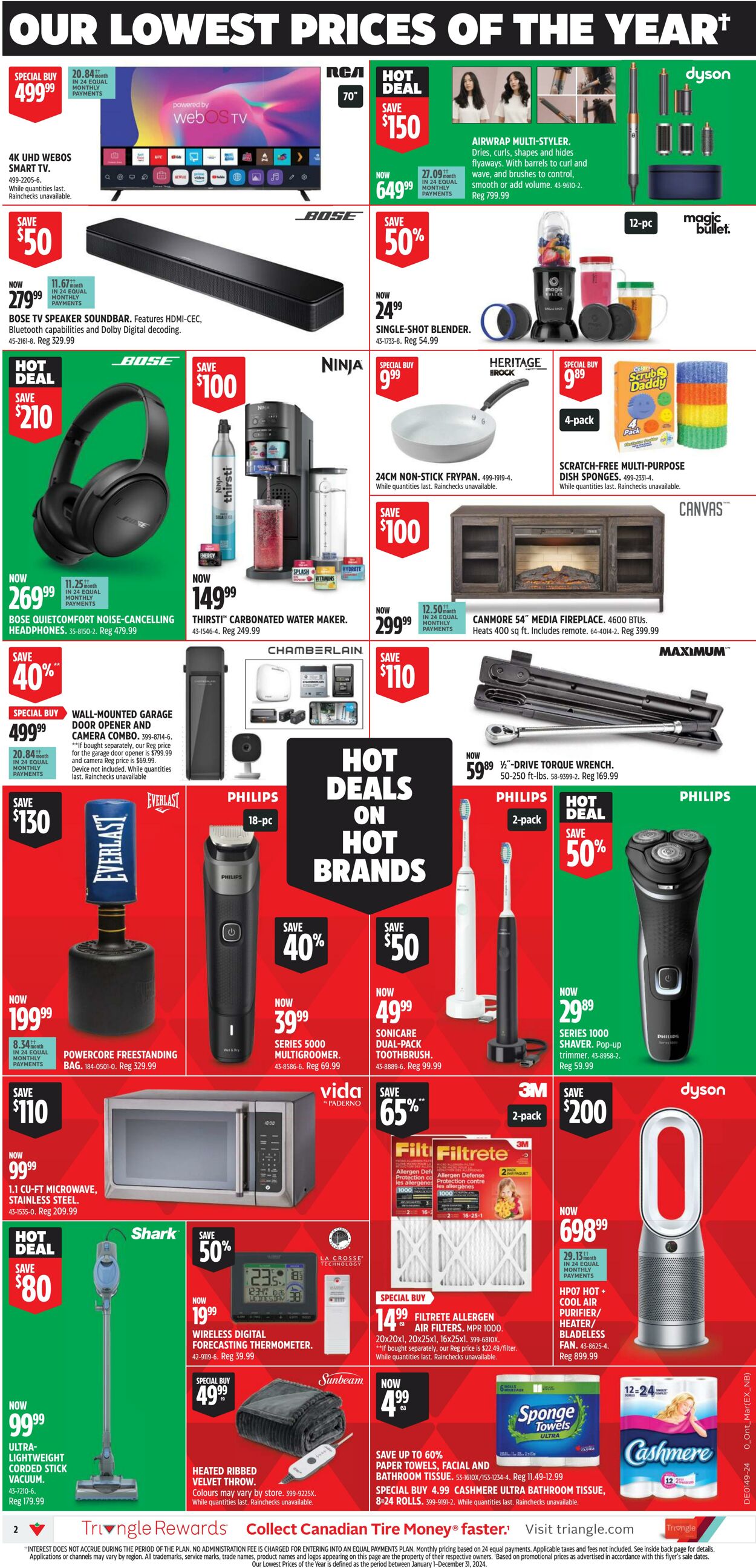 Flyer Canadian Tire 28.11.2024 - 08.12.2024