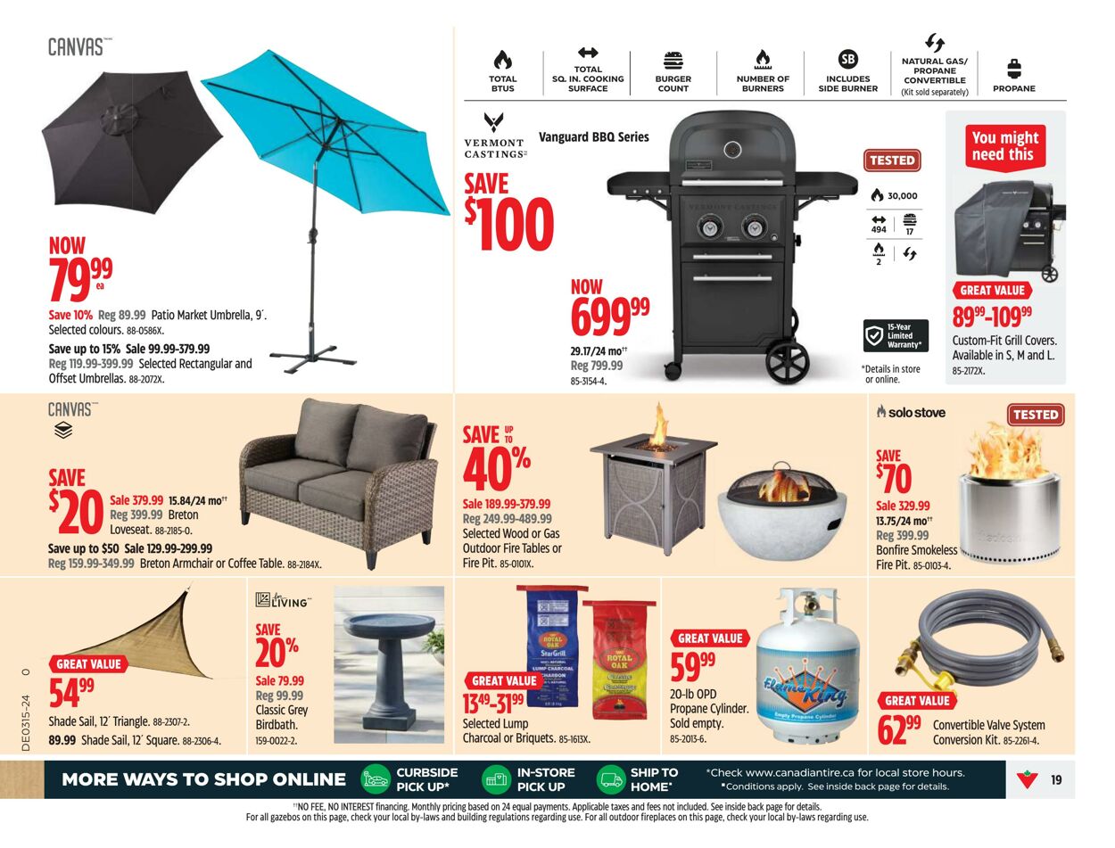 Flyer Canadian Tire 04.04.2024 - 10.04.2024