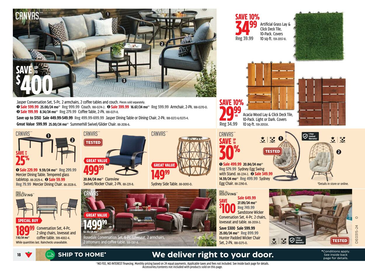 Flyer Canadian Tire 04.04.2024 - 10.04.2024