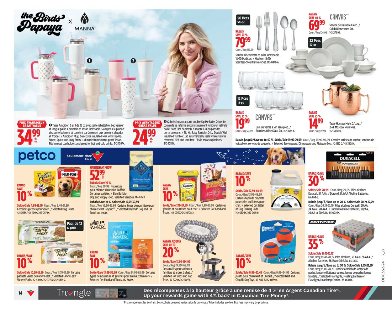 Flyer Canadian Tire 01.08.2024 - 07.08.2024