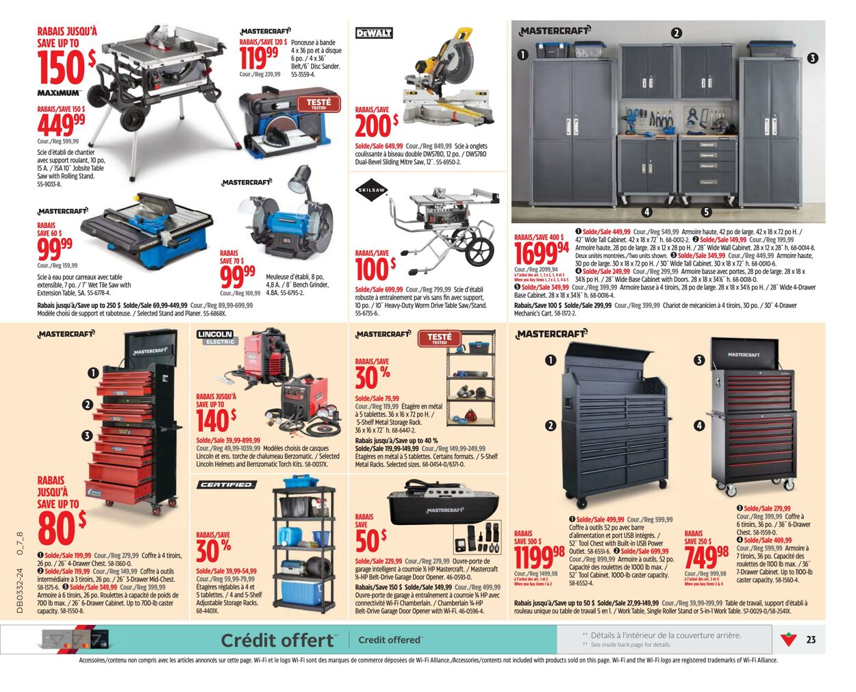 Flyer Canadian Tire 01.08.2024 - 07.08.2024