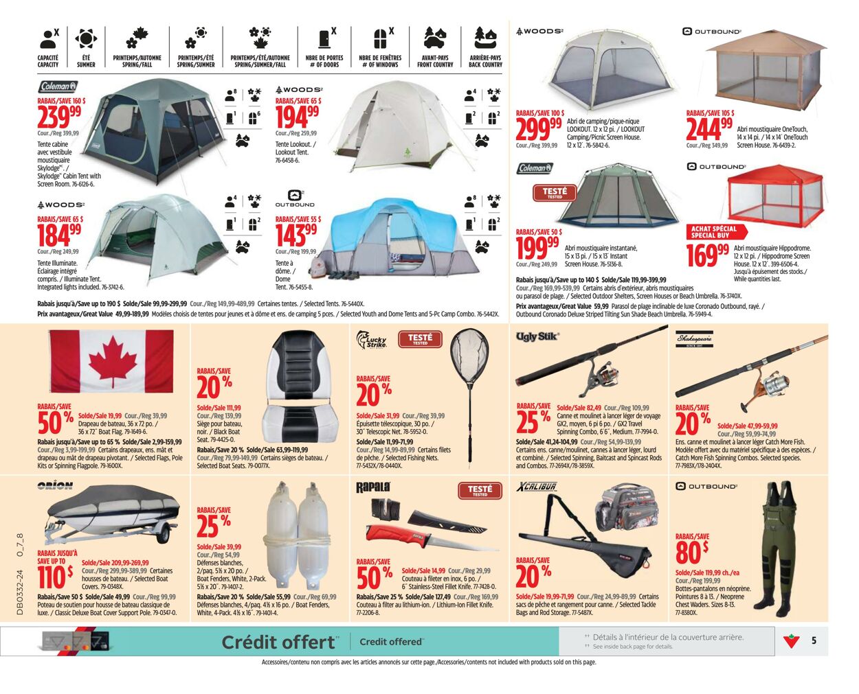 Flyer Canadian Tire 01.08.2024 - 07.08.2024