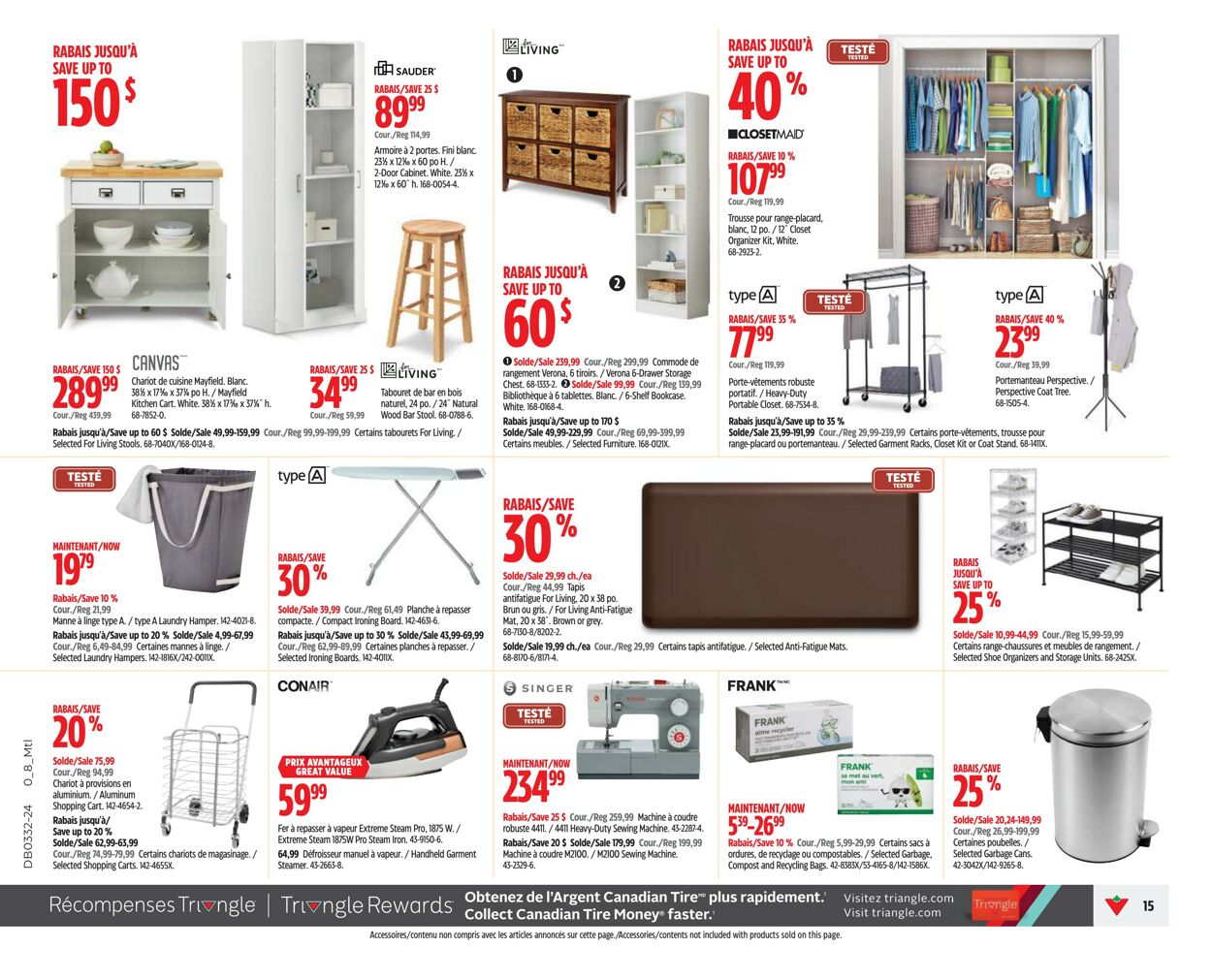 Flyer Canadian Tire 01.08.2024 - 07.08.2024