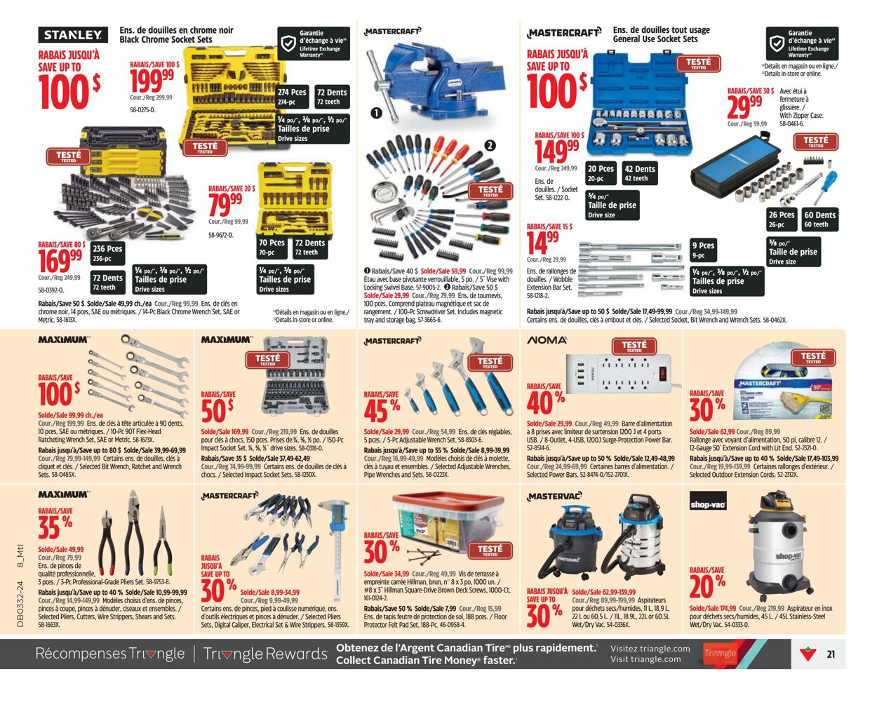 Flyer Canadian Tire 01.08.2024 - 07.08.2024