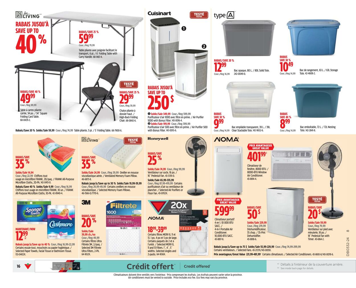 Flyer Canadian Tire 01.08.2024 - 07.08.2024