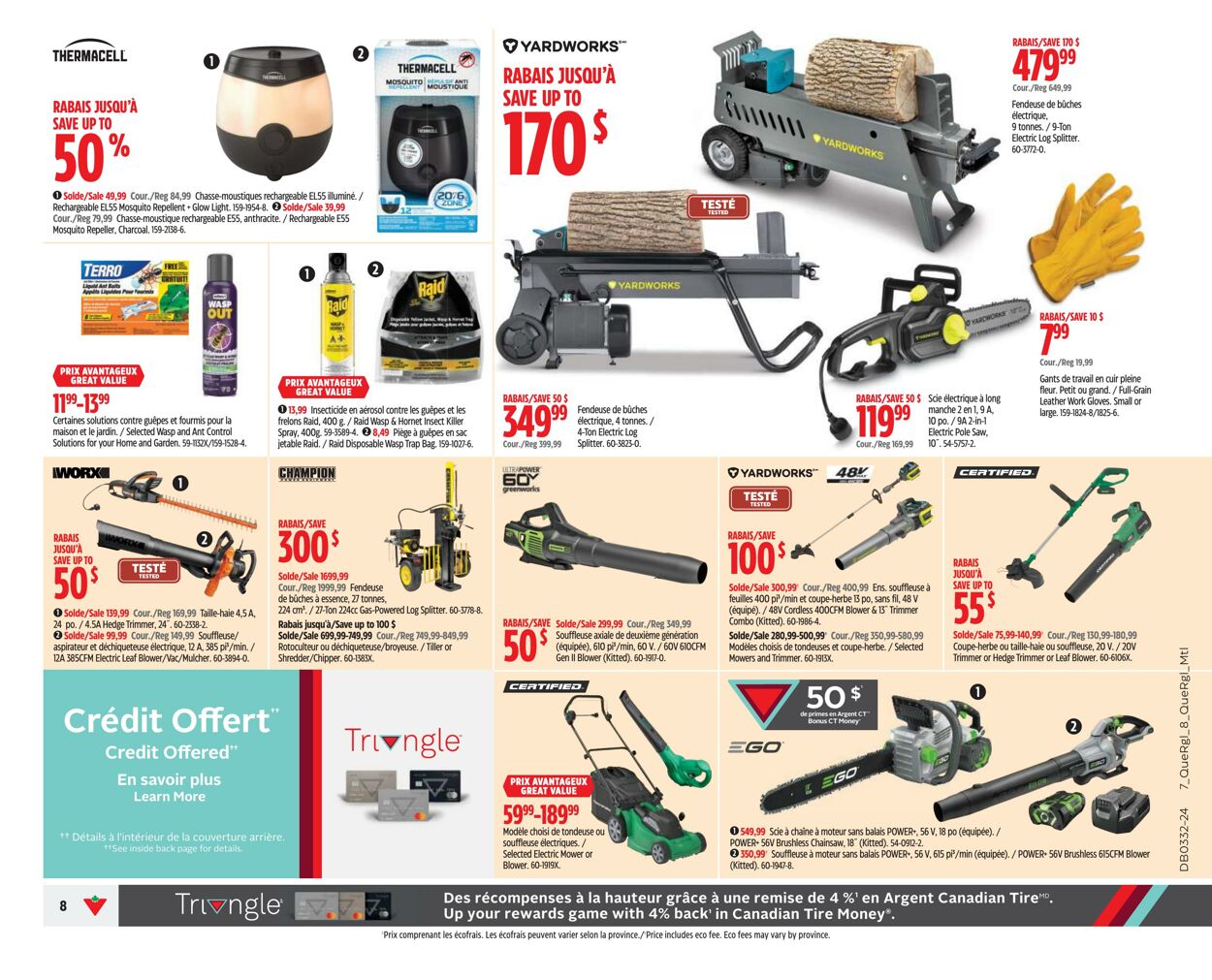 Flyer Canadian Tire 01.08.2024 - 07.08.2024