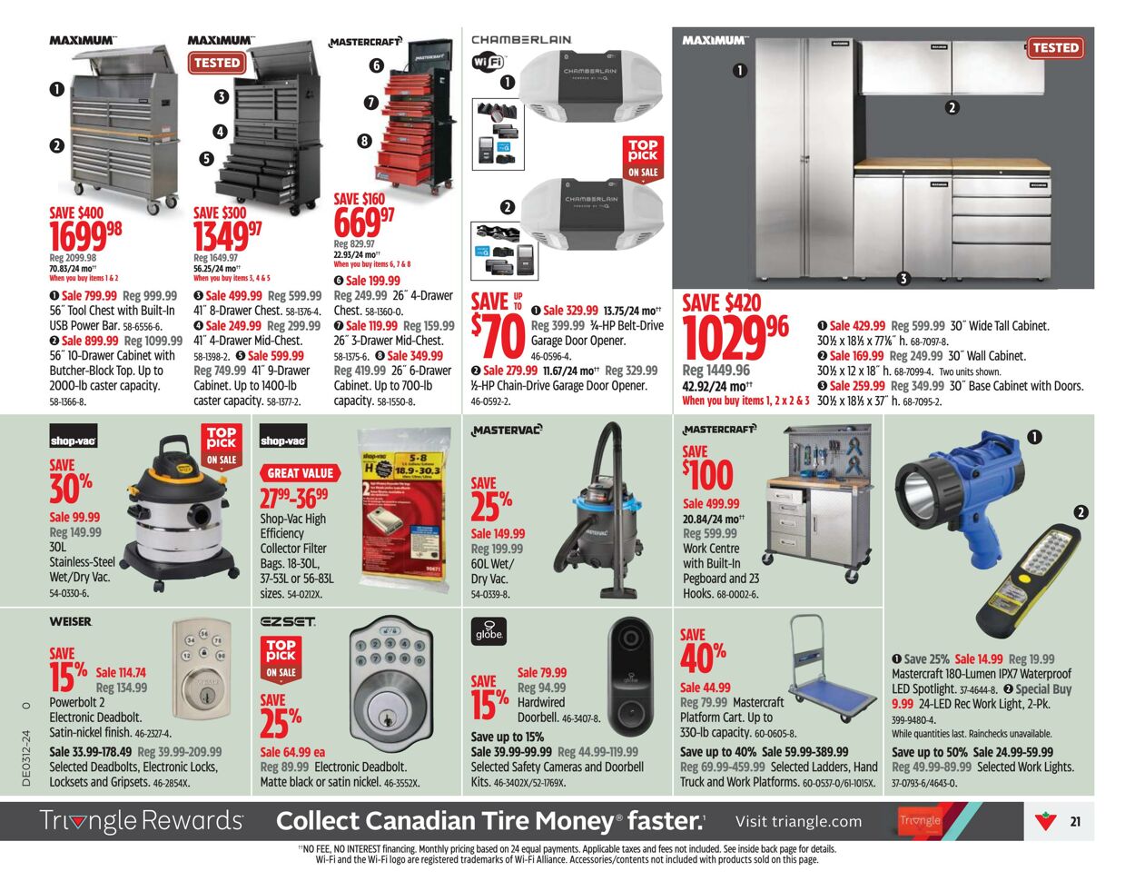 Flyer Canadian Tire 14.03.2024 - 20.03.2024