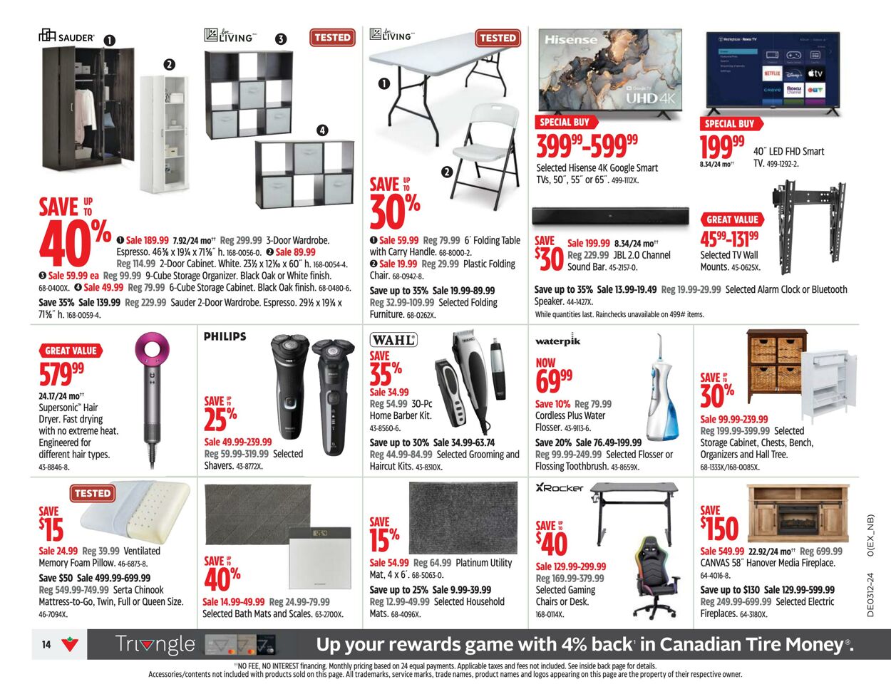 Flyer Canadian Tire 14.03.2024 - 20.03.2024