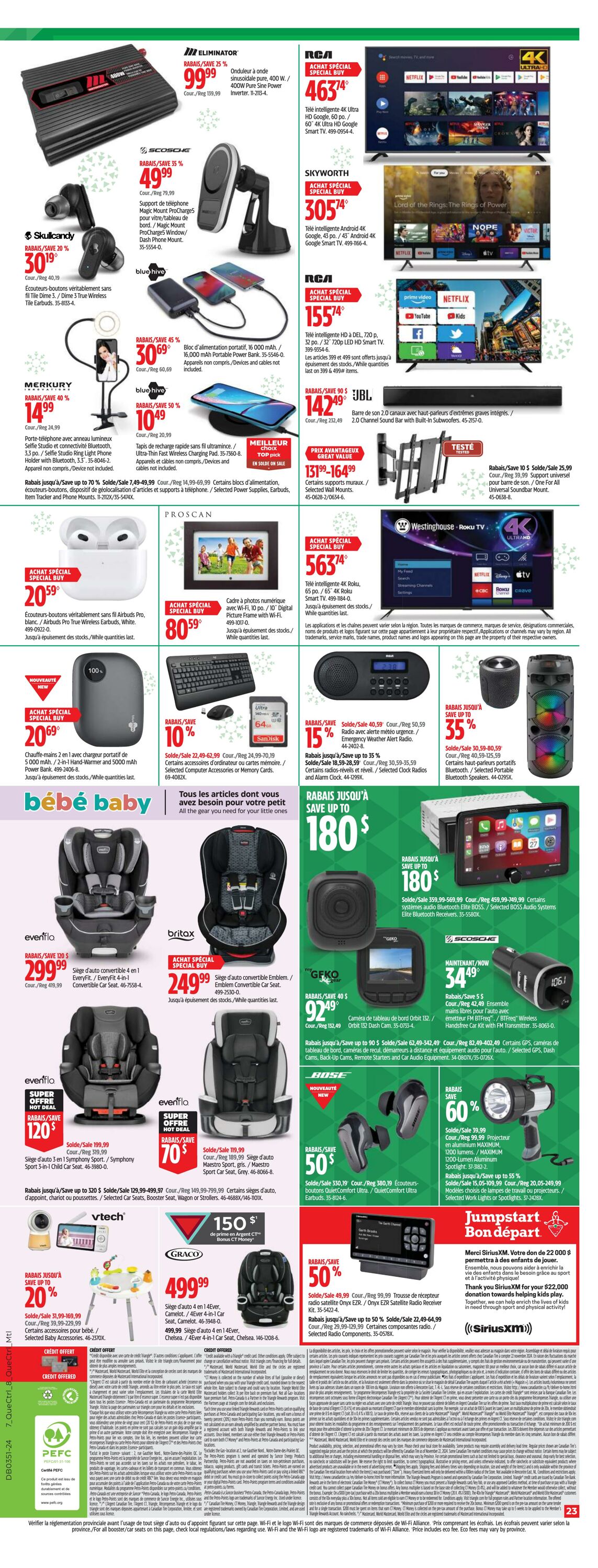 Flyer Canadian Tire 12.12.2024 - 22.12.2024