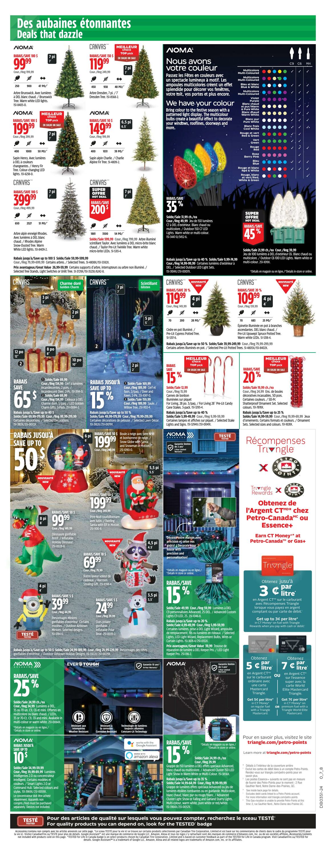 Flyer Canadian Tire 12.12.2024 - 22.12.2024