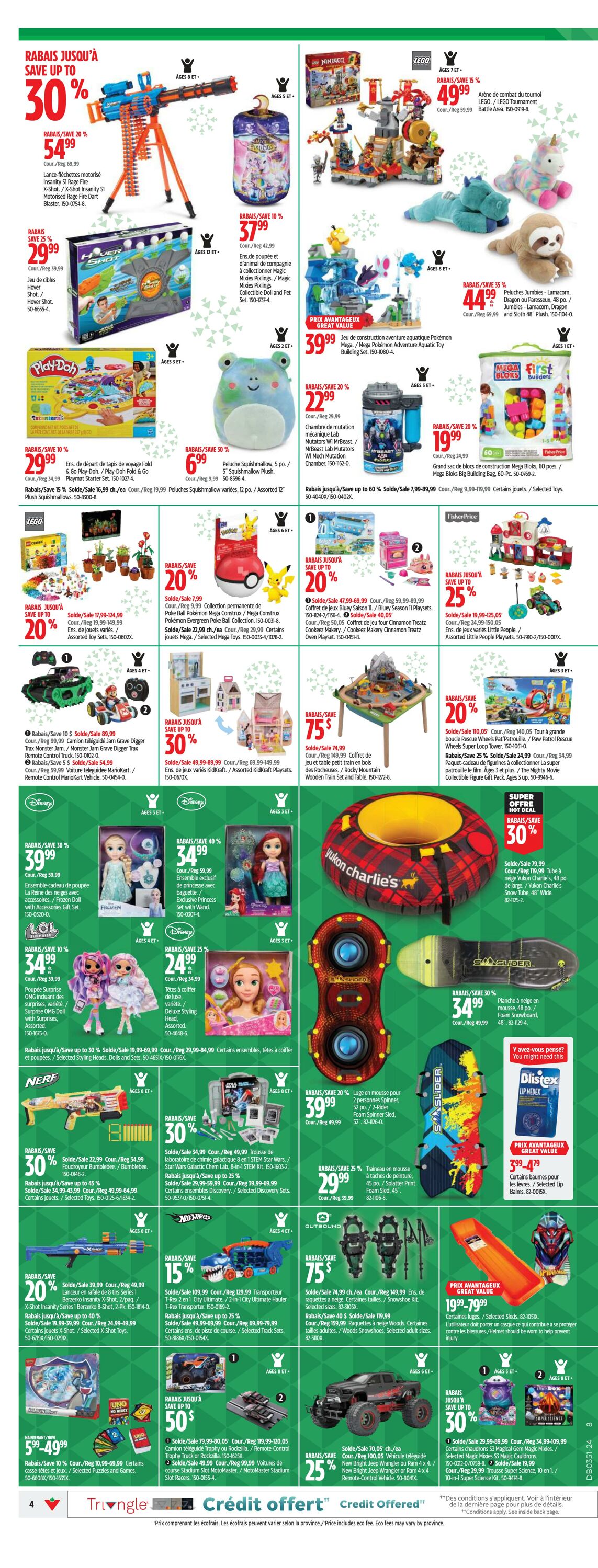 Flyer Canadian Tire 12.12.2024 - 22.12.2024