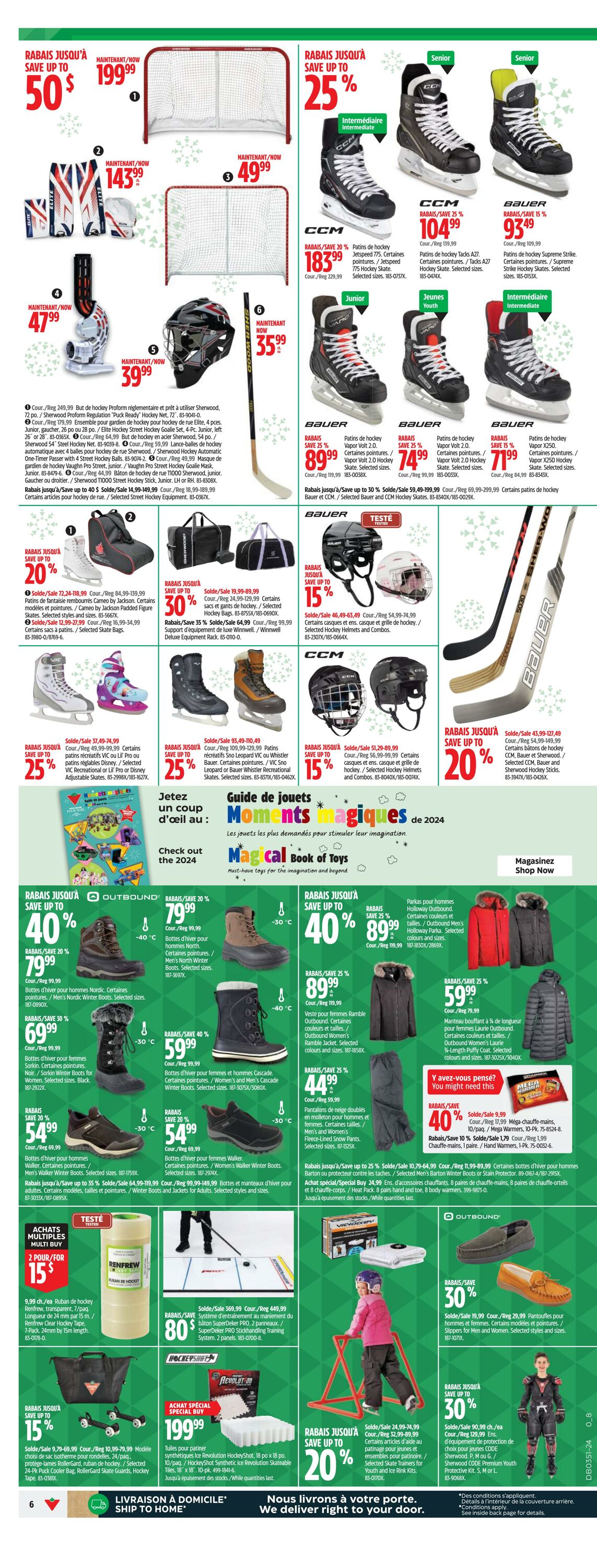 Flyer Canadian Tire 12.12.2024 - 22.12.2024