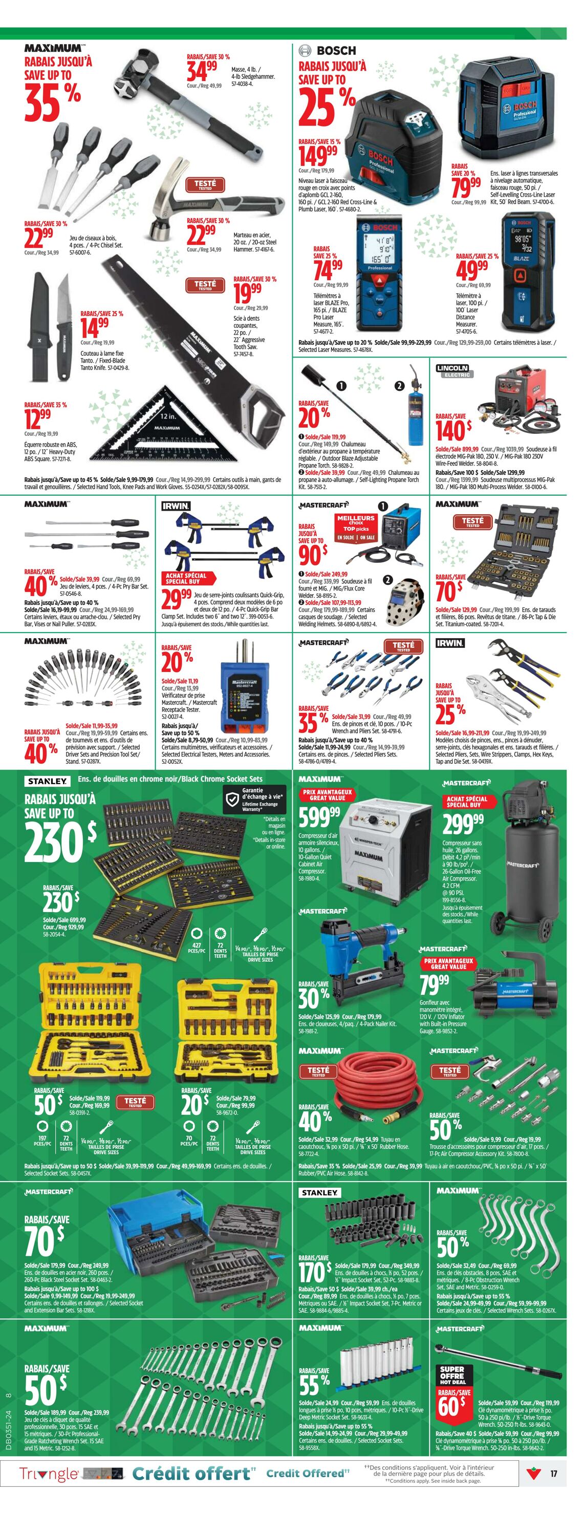 Flyer Canadian Tire 12.12.2024 - 22.12.2024