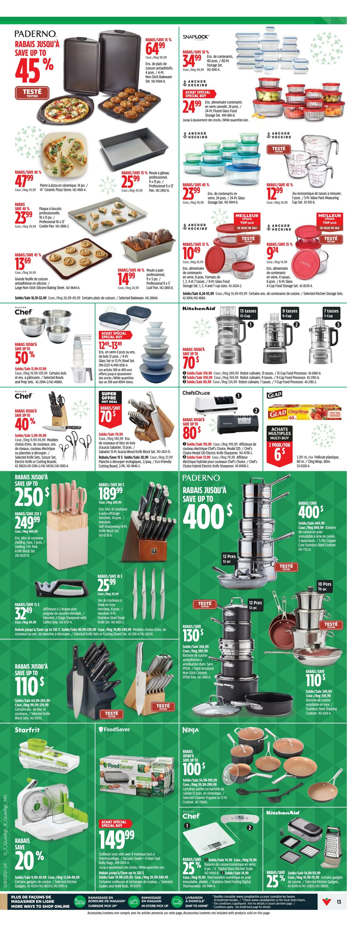 Flyer Canadian Tire 12.12.2024 - 22.12.2024