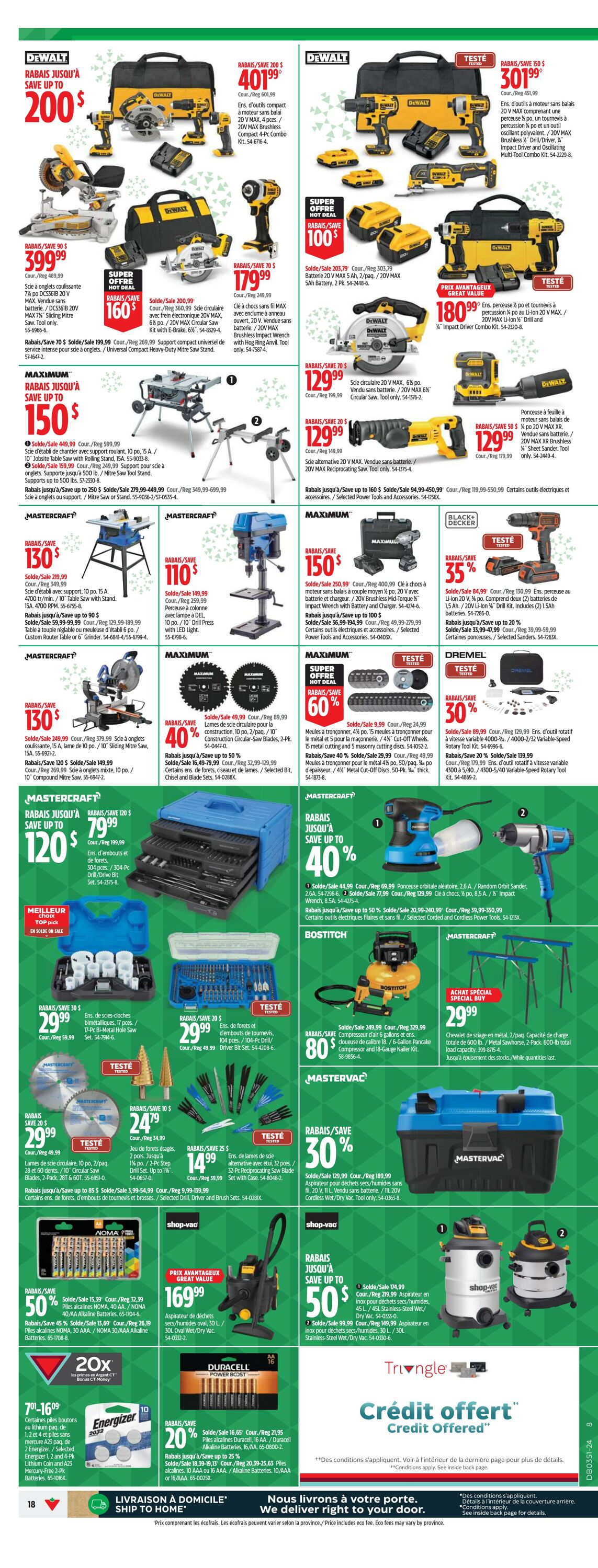 Flyer Canadian Tire 12.12.2024 - 22.12.2024