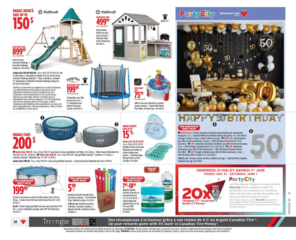 Flyer Canadian Tire 31.05.2024 - 06.06.2024