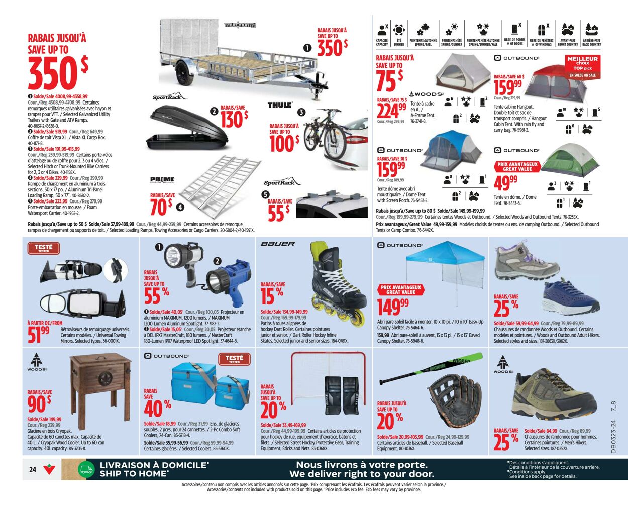 Flyer Canadian Tire 31.05.2024 - 06.06.2024