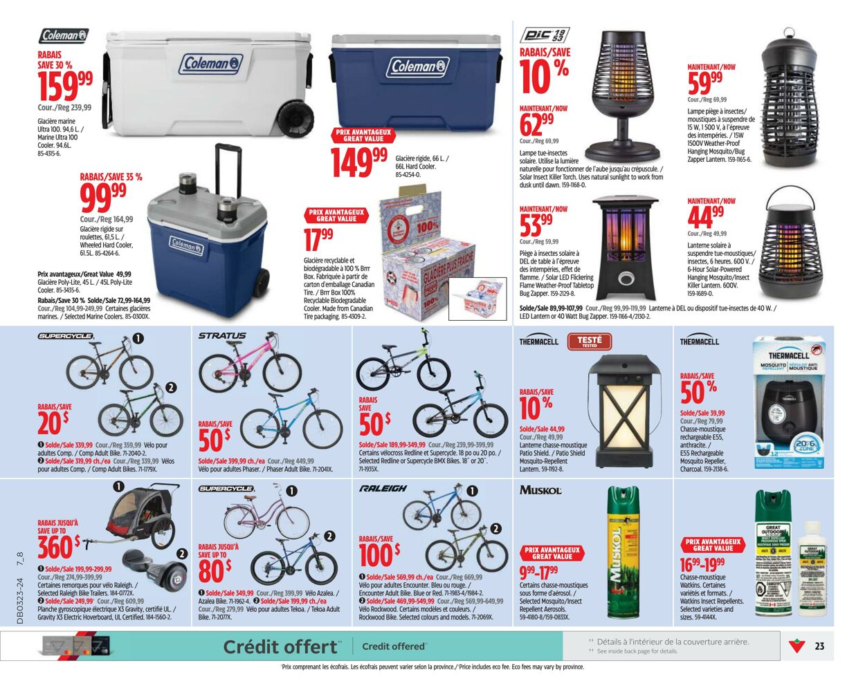 Flyer Canadian Tire 31.05.2024 - 06.06.2024