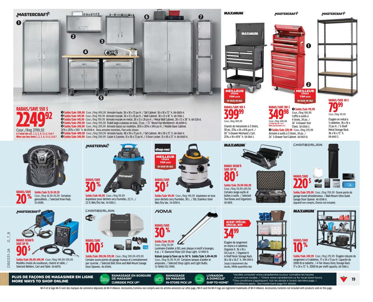 Flyer Canadian Tire 25.07.2024 - 31.07.2024