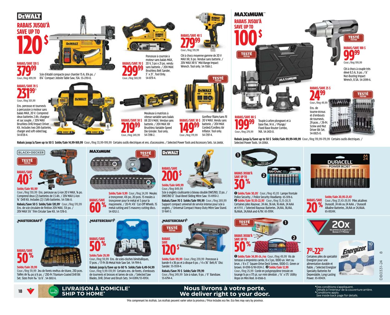 Flyer Canadian Tire 25.07.2024 - 31.07.2024