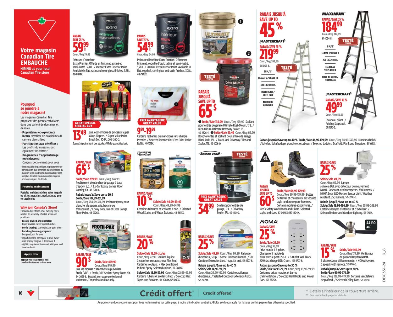 Flyer Canadian Tire 25.07.2024 - 31.07.2024