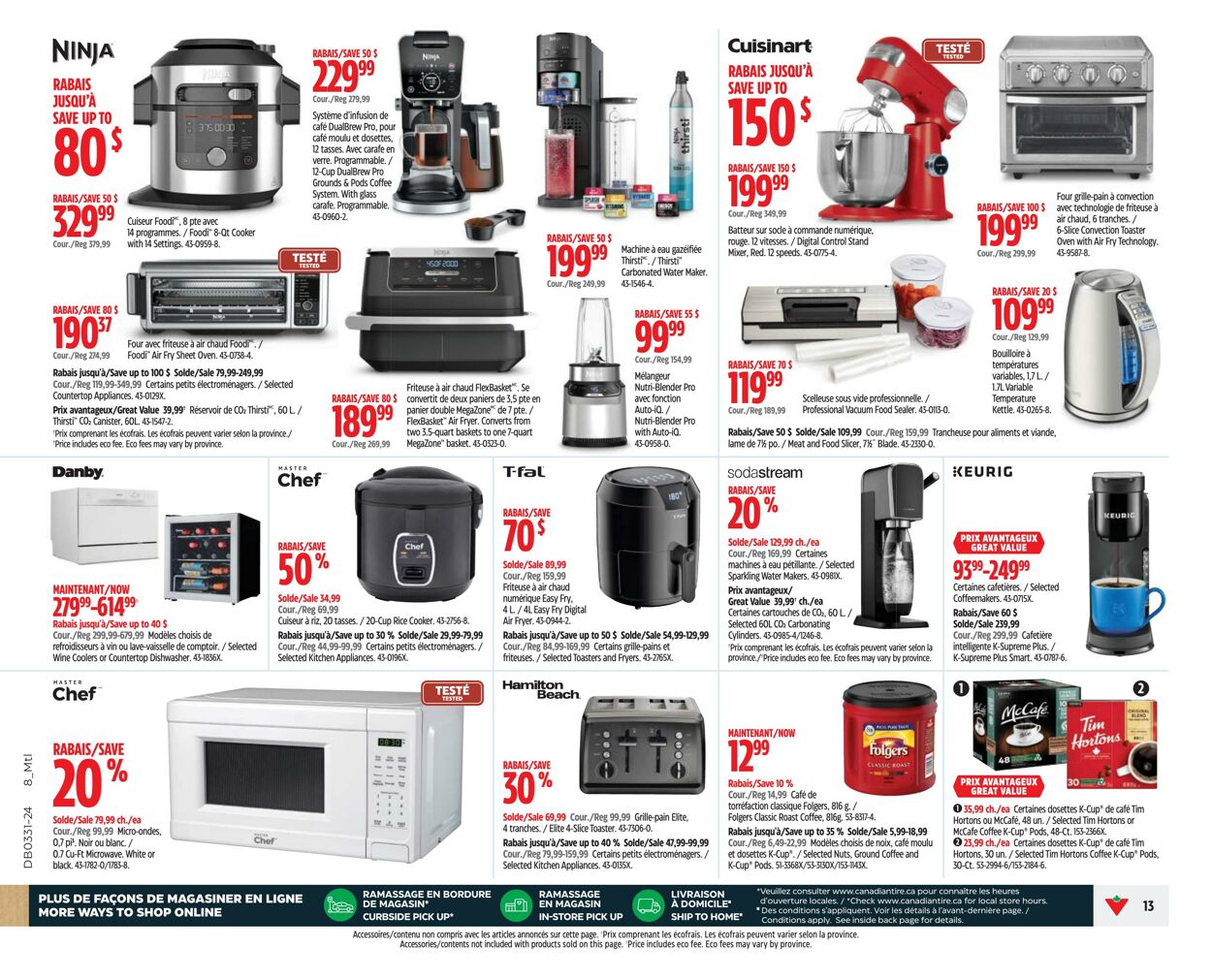 Flyer Canadian Tire 25.07.2024 - 31.07.2024