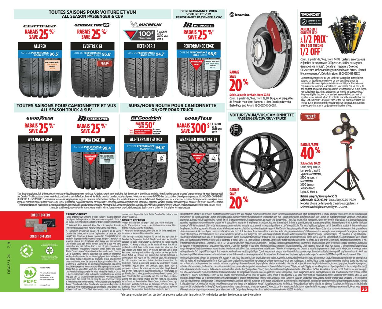 Flyer Canadian Tire 25.07.2024 - 31.07.2024