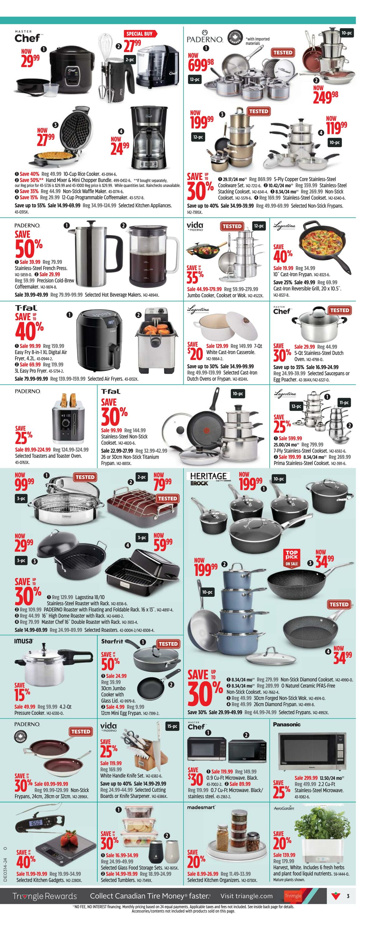 Flyer Canadian Tire 28.03.2024 - 03.04.2024