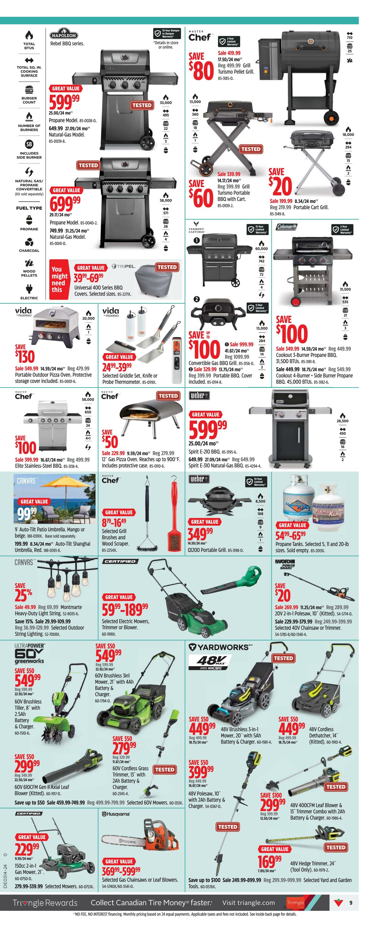 Flyer Canadian Tire 28.03.2024 - 03.04.2024