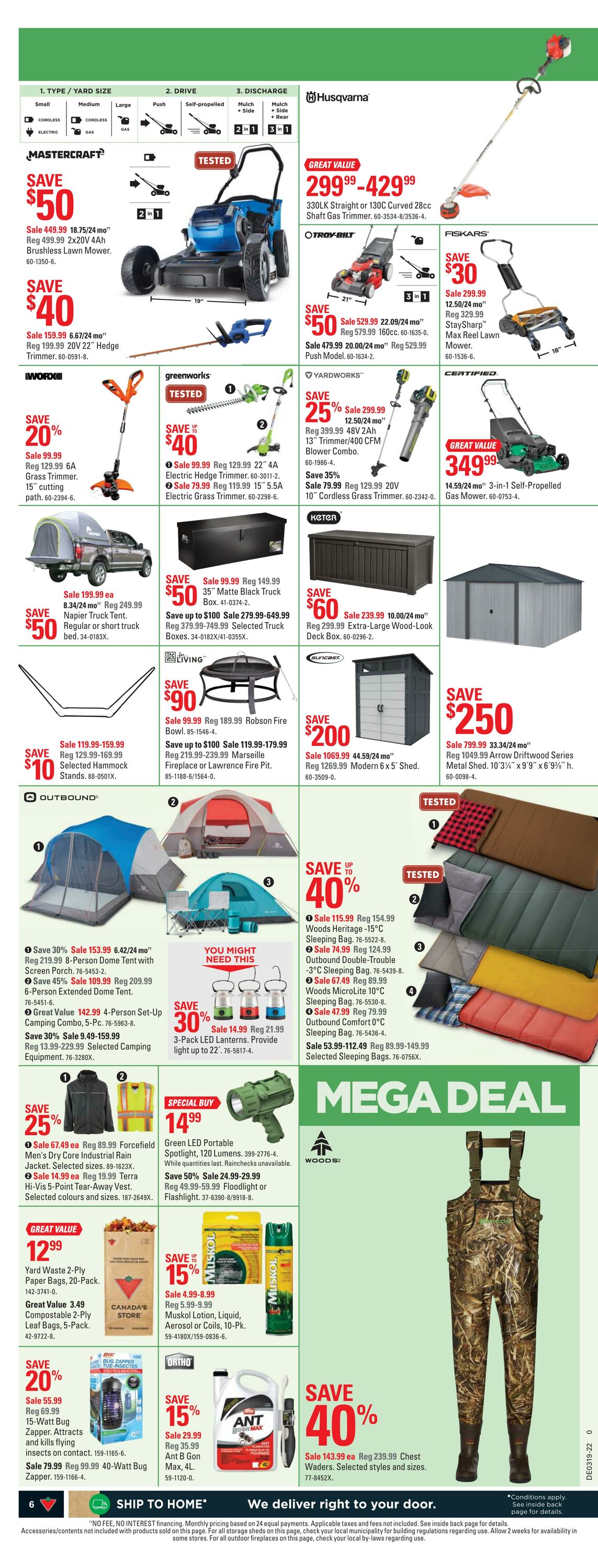 Flyer Canadian Tire 06.05.2022 - 12.05.2022
