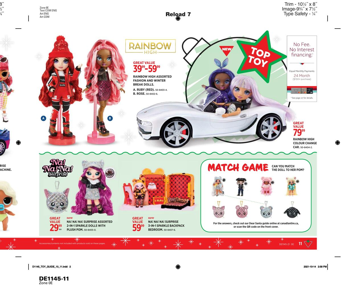 Flyer Canadian Tire 05.11.2021 - 11.11.2021