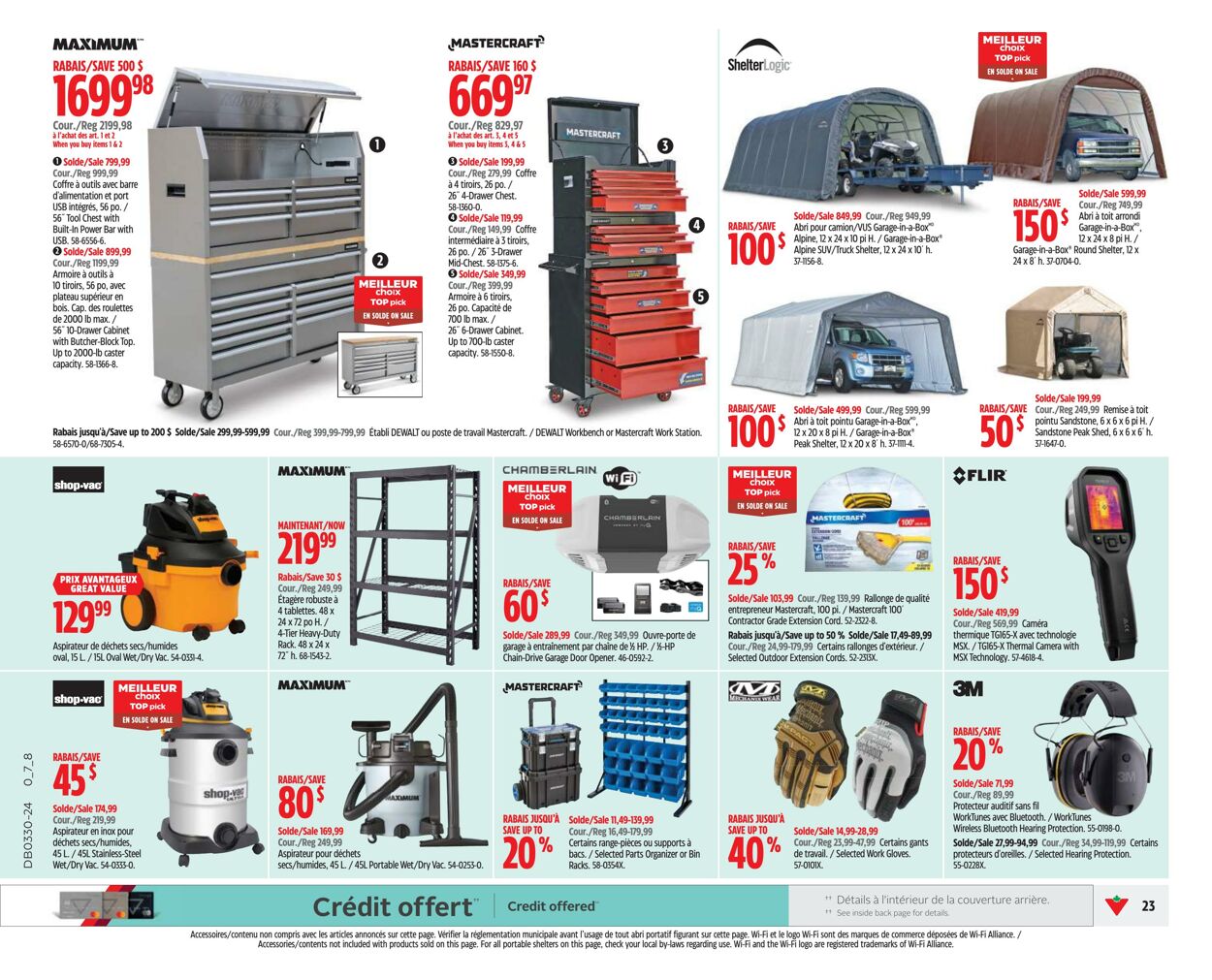 Flyer Canadian Tire 18.07.2024 - 24.07.2024