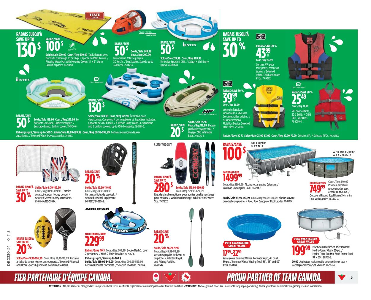 Flyer Canadian Tire 18.07.2024 - 24.07.2024