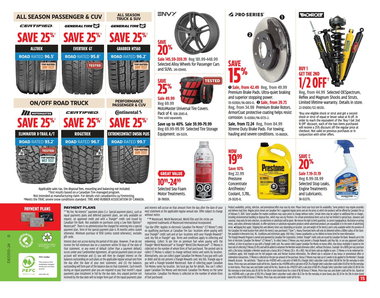 Flyer Canadian Tire 29.02.2024 - 06.03.2024