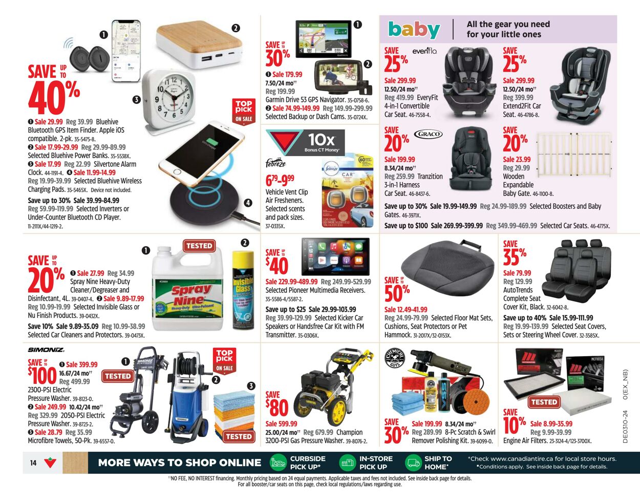 Flyer Canadian Tire 29.02.2024 - 06.03.2024