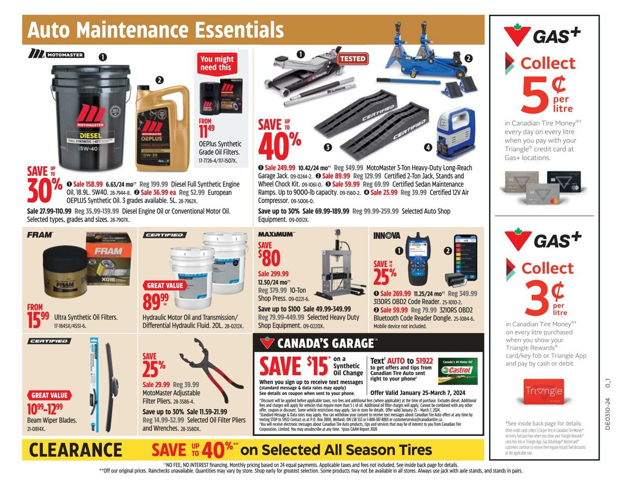 Flyer Canadian Tire 29.02.2024 - 06.03.2024