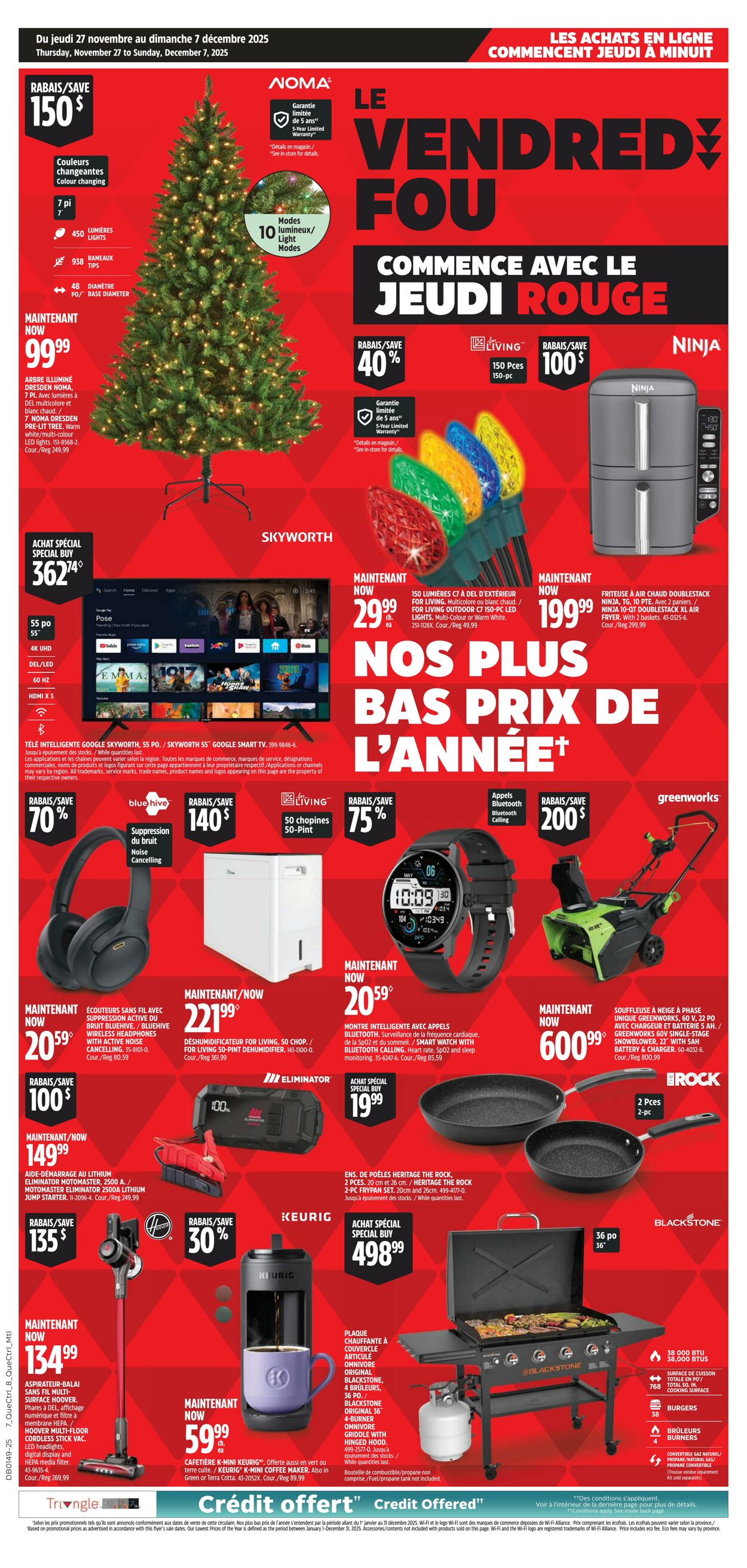 Flyer Canadian Tire 27.11.2025 - 07.12.2025