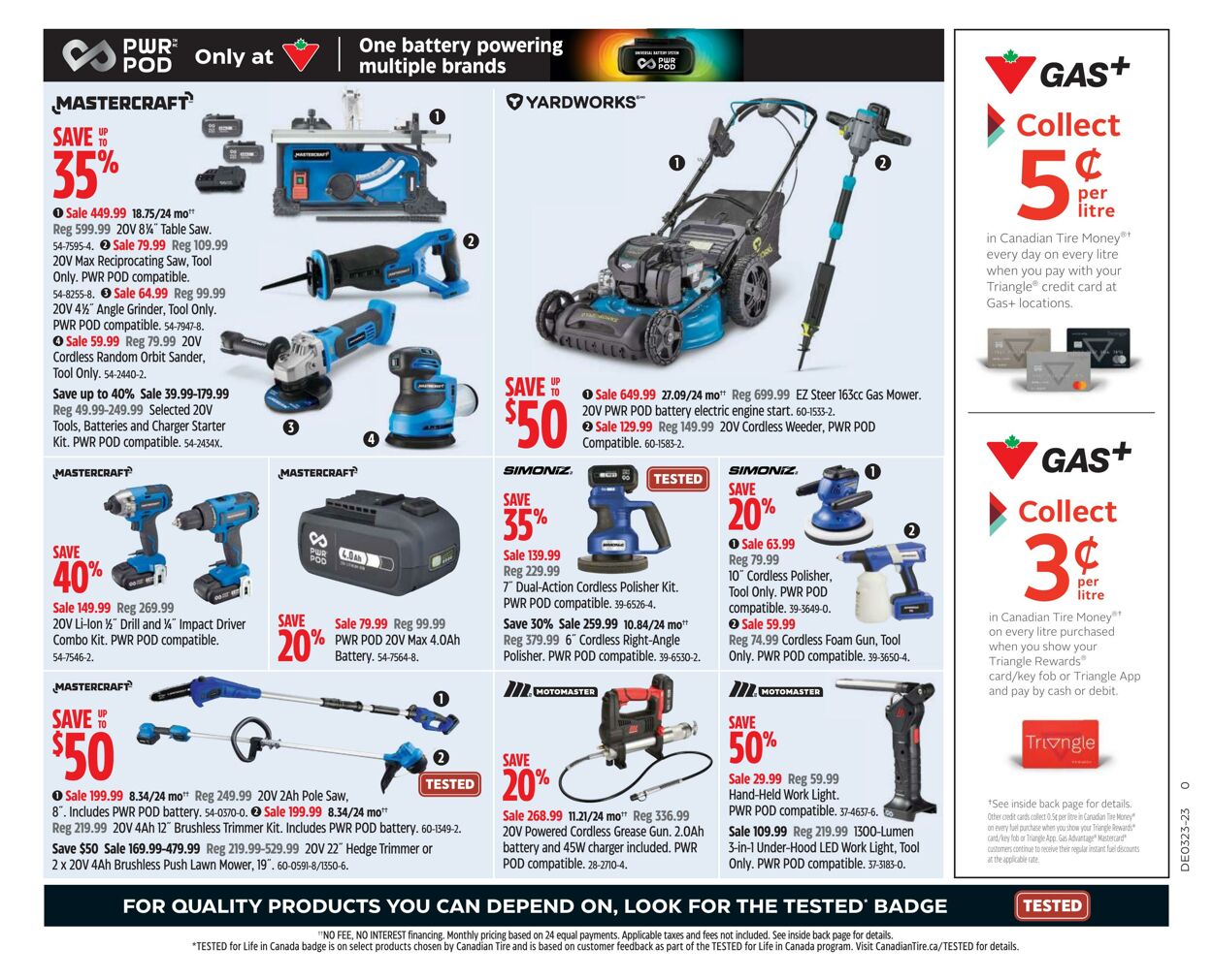 Flyer Canadian Tire 01.06.2023 - 07.06.2023