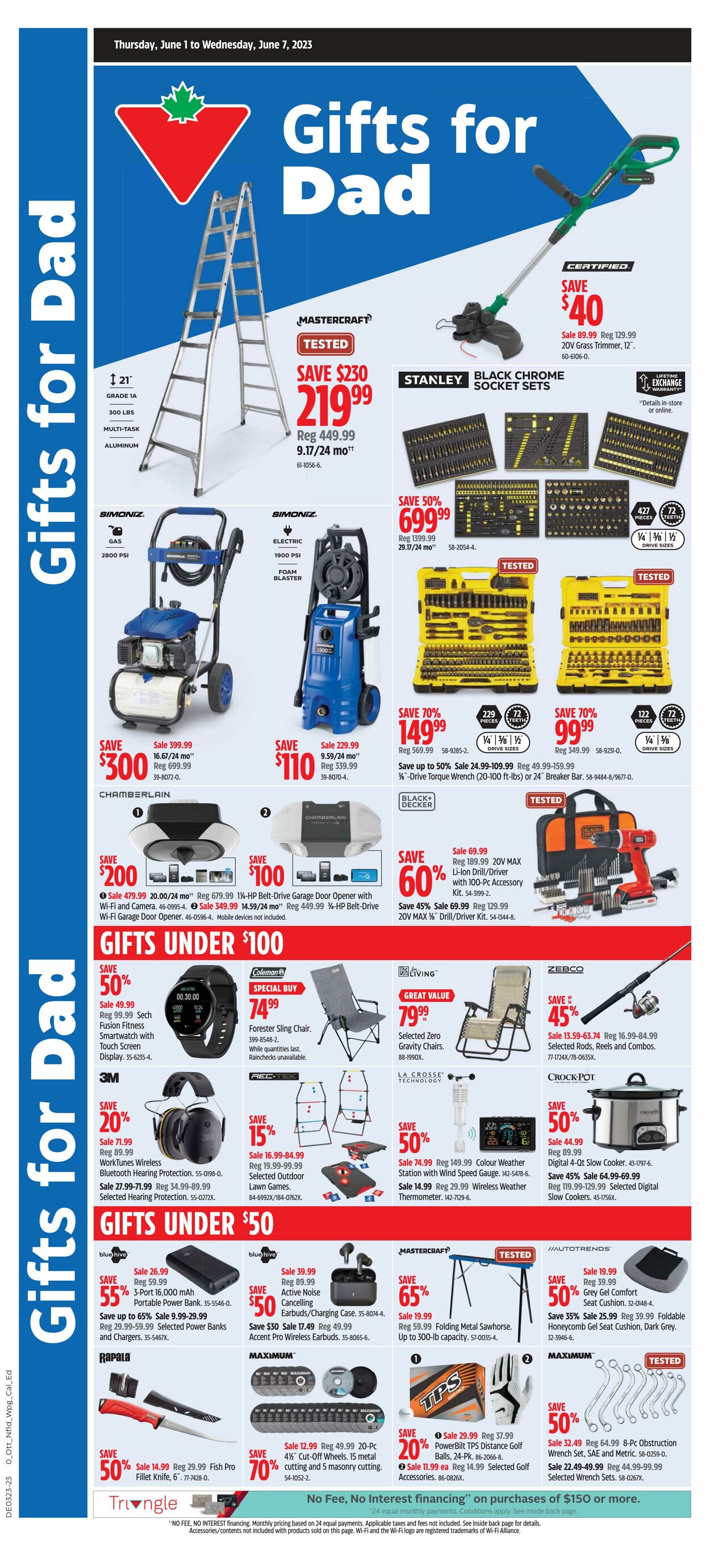 Flyer Canadian Tire 01.06.2023 - 07.06.2023