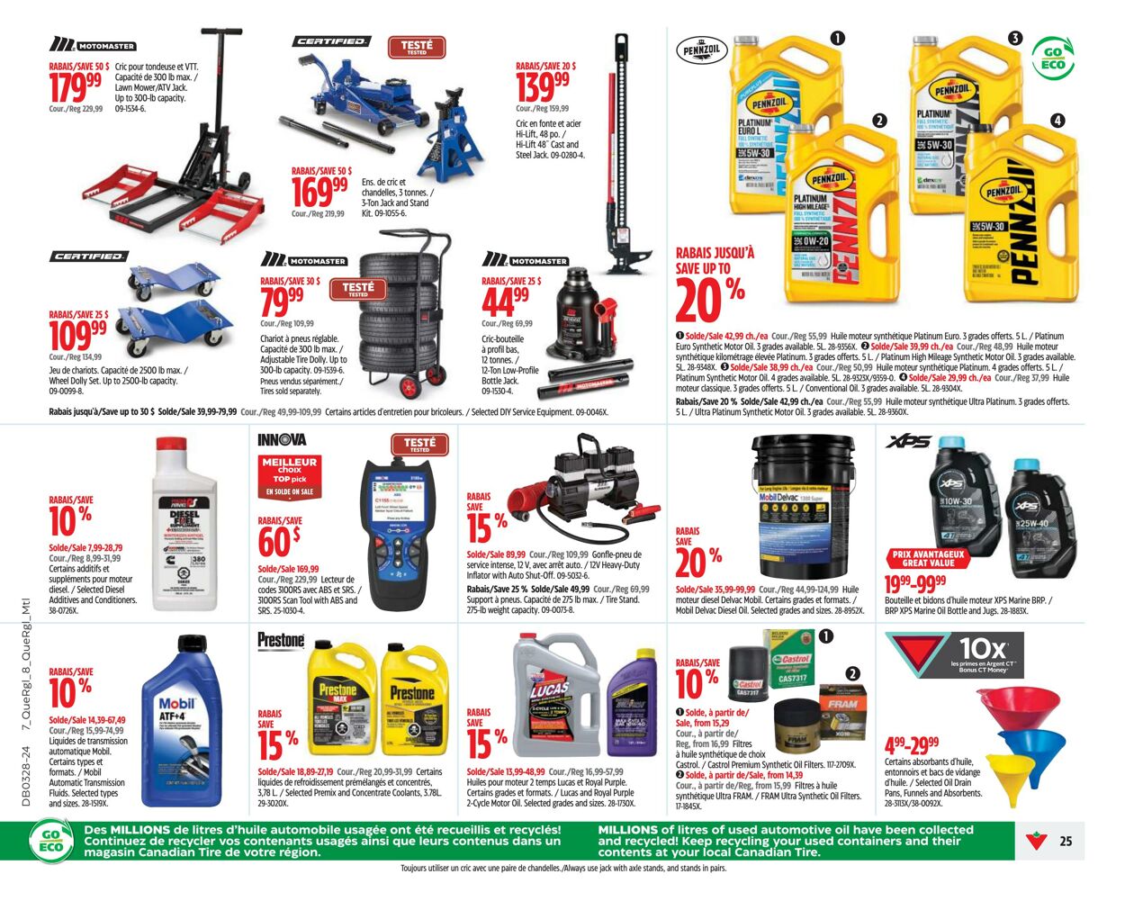 Flyer Canadian Tire 04.07.2024 - 10.07.2024