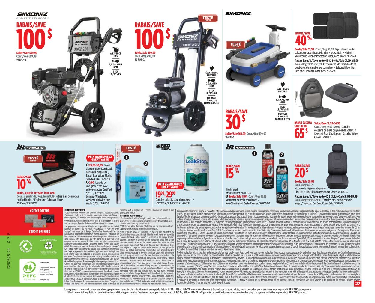 Flyer Canadian Tire 04.07.2024 - 10.07.2024