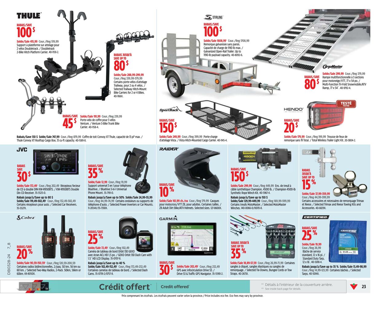 Flyer Canadian Tire 04.07.2024 - 10.07.2024