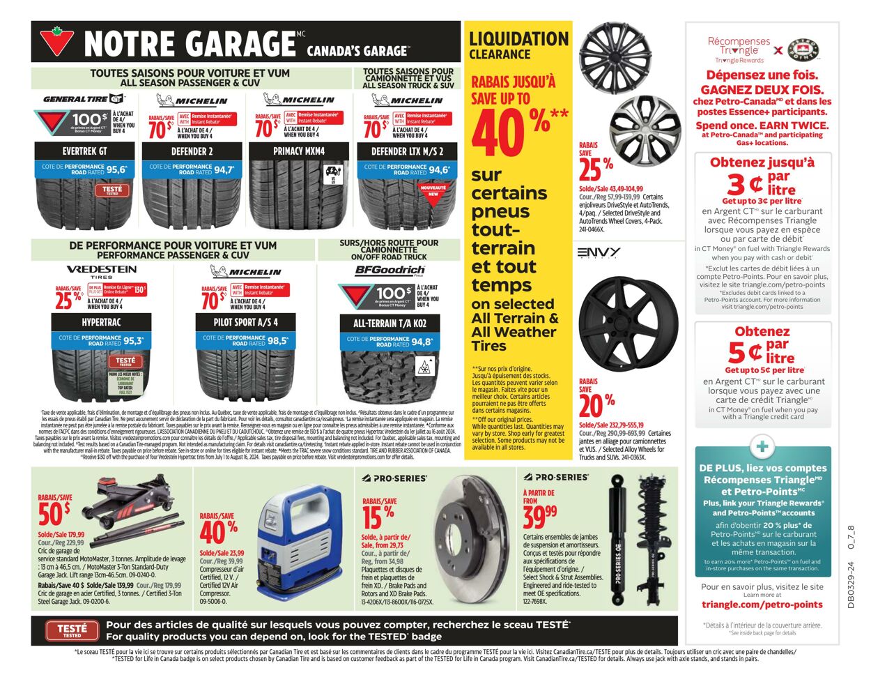 Flyer Canadian Tire 11.07.2024 - 17.07.2024