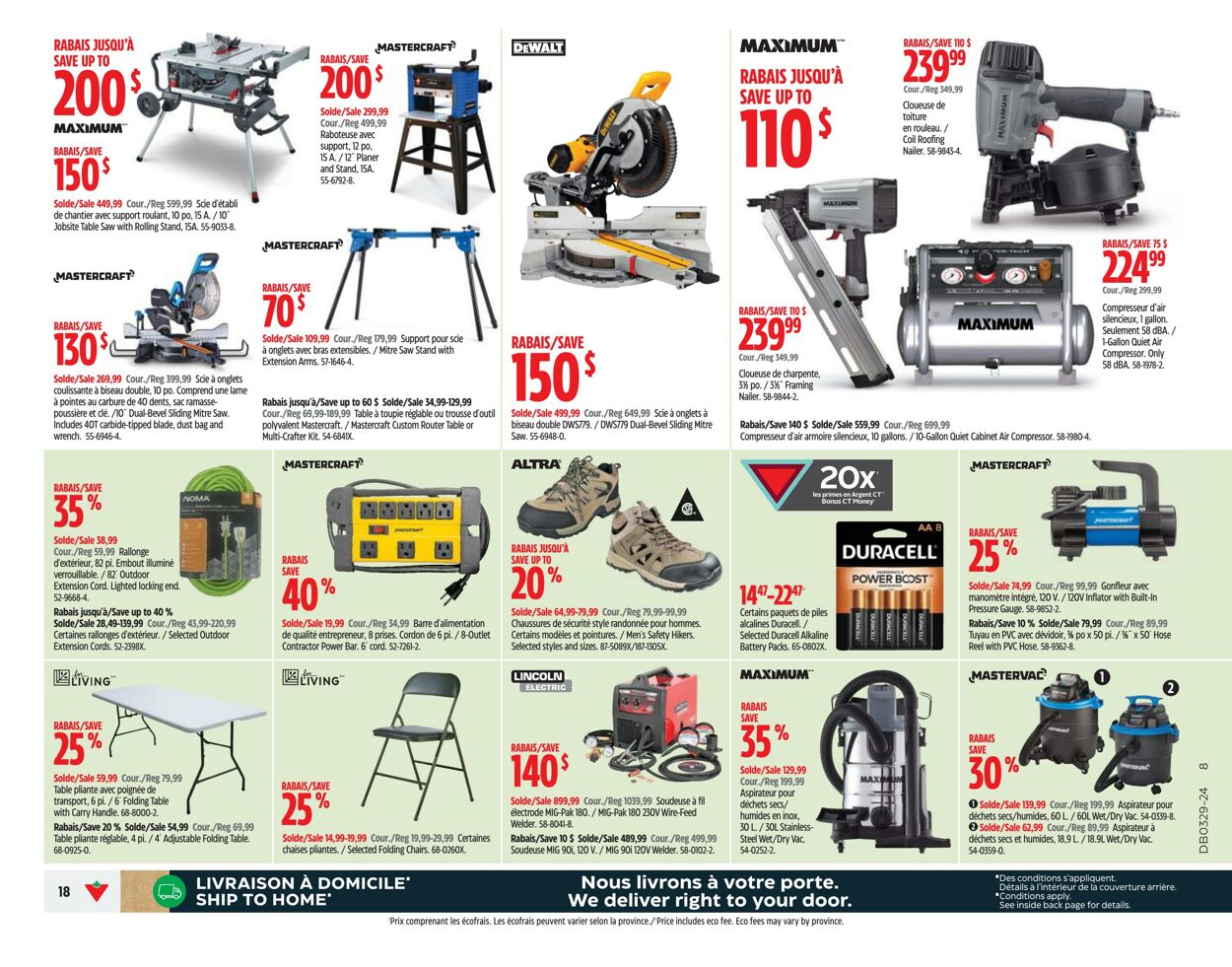 Flyer Canadian Tire 11.07.2024 - 17.07.2024